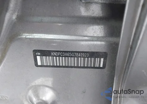 2016 Kia Sportage Sx z USA, uszkodzony, nr VIN KNDPC3A65G7841923